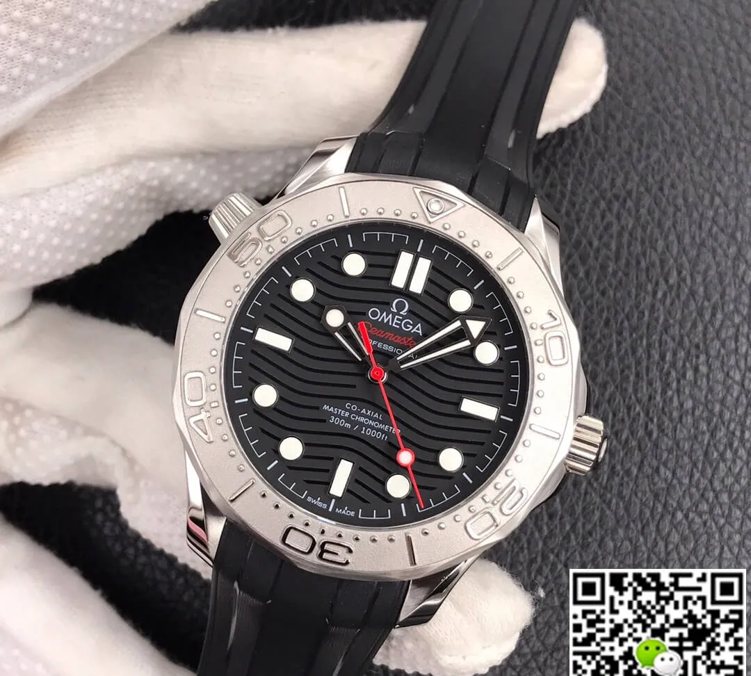 Omega Seamaster Diver 300M 210.32.42.20.01.002 VS Factory 1:1 Best Edition Replica Watch Black Strap